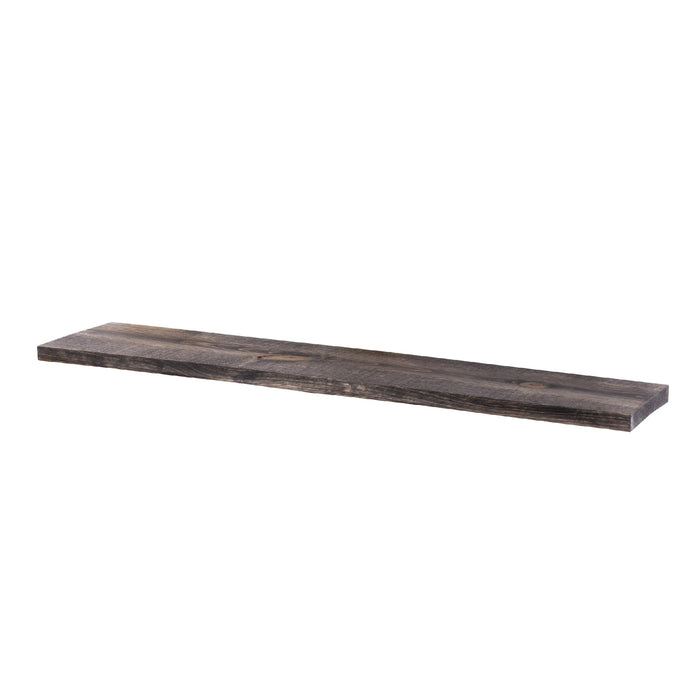 RESTORE Boulder Black 36 in. Wood Shelf (Wood Only) - Sweatfully