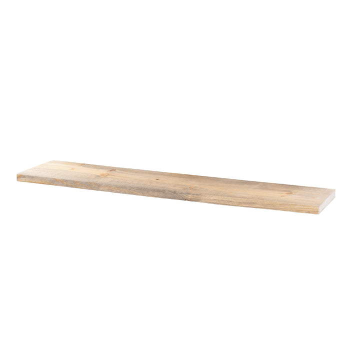 RESTORE Driftwood Tan 36 in. Wood Shelf (Wood Only) - Sweatfully