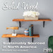 RESTORE Sunset Cedar 36 in. Wood Shelf (Wood Only) - Sweatfully
