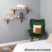 RESTORE Sunset Cedar 36 in. Wood Shelf (Wood Only) - Sweatfully