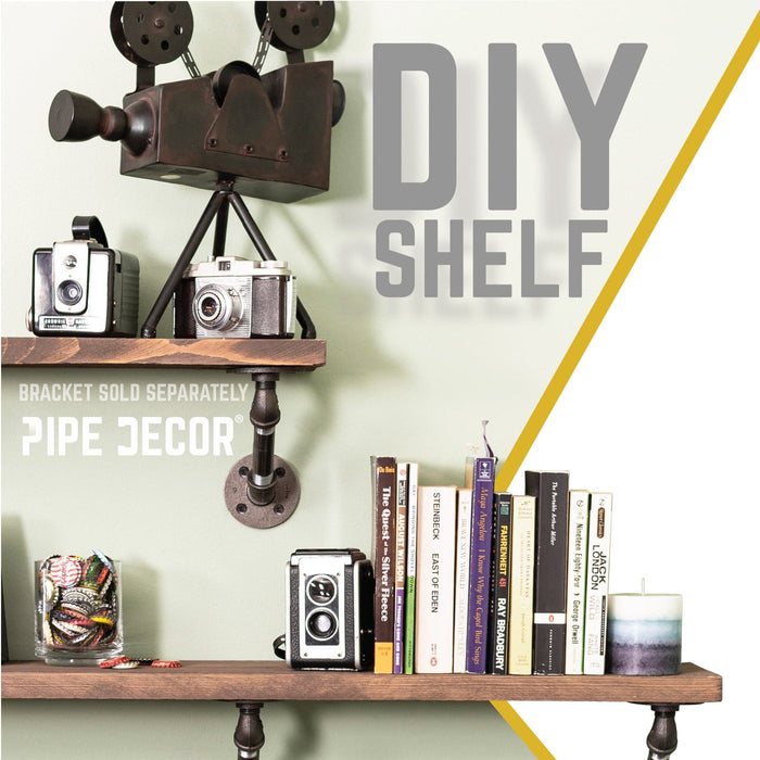 RESTORE Sunset Brown 36 in. Wood Shelf (Wood Only) - Sweatfully