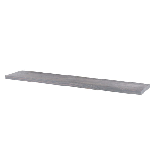 RESTORE Riverstone Grey 36 in. Wood Shelf (Wood Only) - Sweatfully