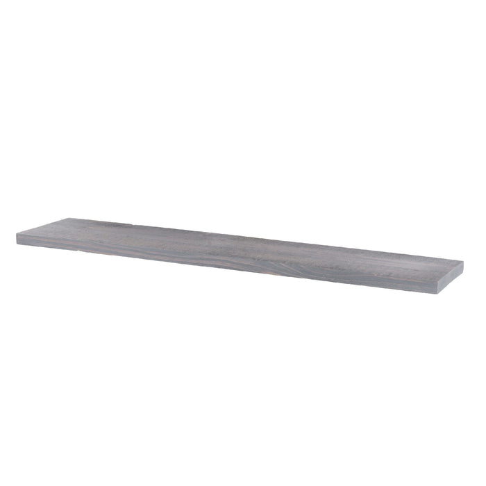 RESTORE Riverstone Grey 36 in. Wood Shelf (Wood Only) - Sweatfully