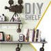 RESTORE Riverstone Grey 36 in. Wood Shelf (Wood Only) - Sweatfully