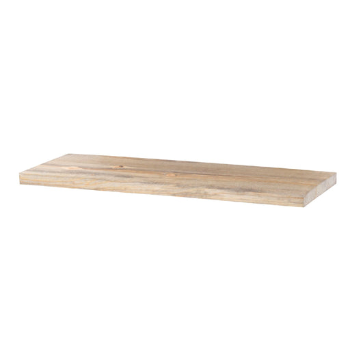 RESTORE Driftwood Tan 24 in. Wood Shelf (Wood Only) - Sweatfully