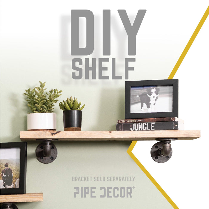 RESTORE Driftwood Tan 24 in. Wood Shelf (Wood Only) - Sweatfully