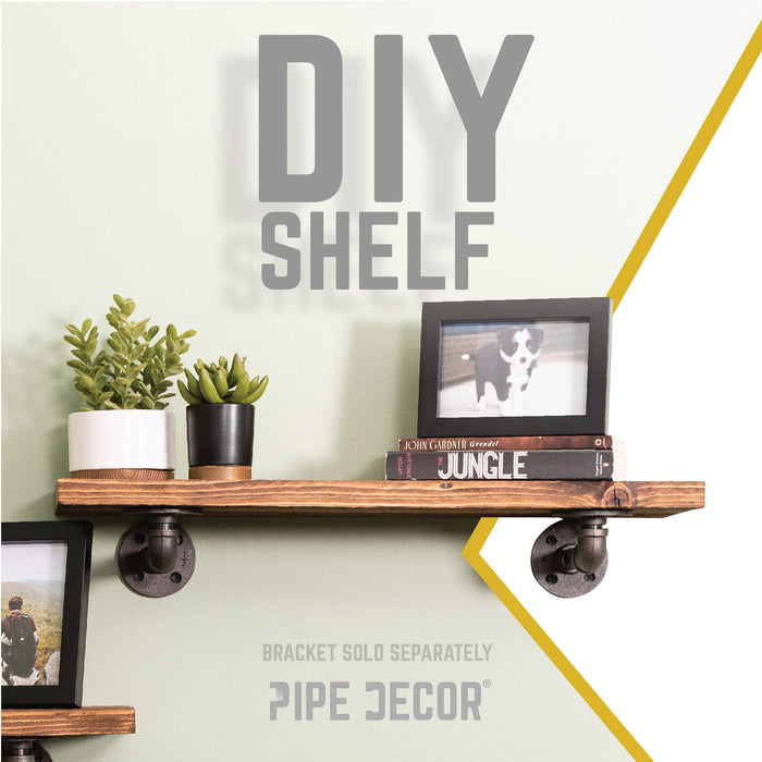 RESTORE Autumn Brown 24 in. Wood Shelf (Wood Only) - Sweatfully