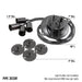 Black Spider Pendant Light with 4 Adjustable Arms - Sweatfully