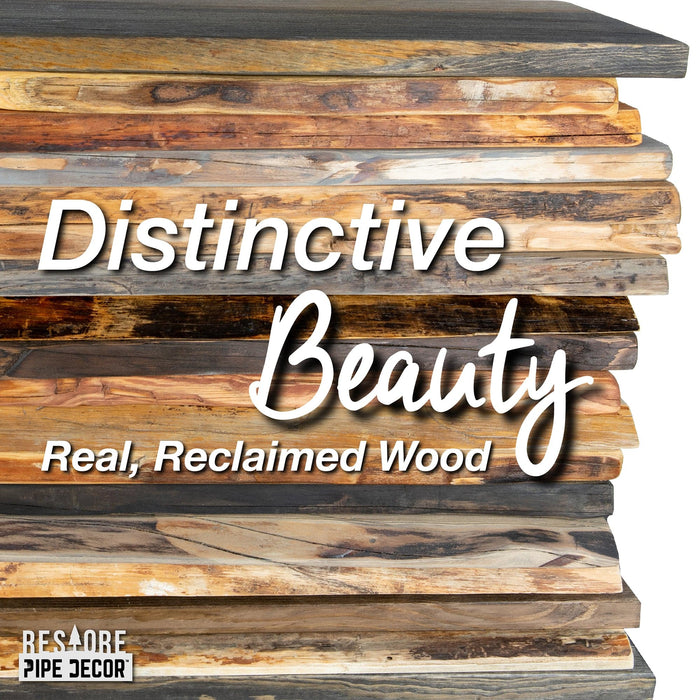 RESTORE Sunset Cedar 24 in. Live Edge Wood Shelf (Wood Only) - Sweatfully