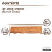 RESTORE Sunset Cedar 36 in. Live Edge Wood Shelf (Wood Only) - Sweatfully