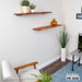 RESTORE Sunset Cedar 36 in. Live Edge Wood Shelf (Wood Only) - Sweatfully