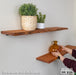 RESTORE Sunset Cedar 36 in. Live Edge Wood Shelf (Wood Only) - Sweatfully