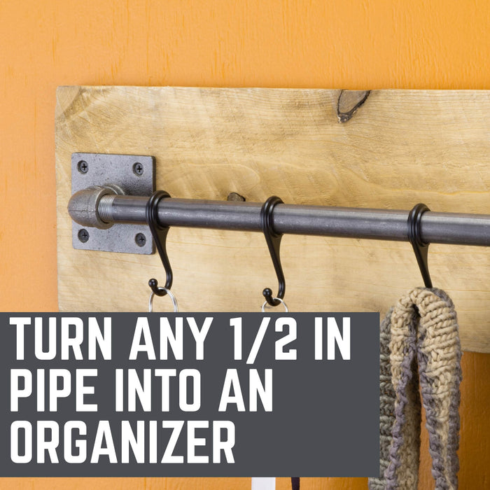 Pipe Hook for 1/2in. Black Pipe - Sweatfully