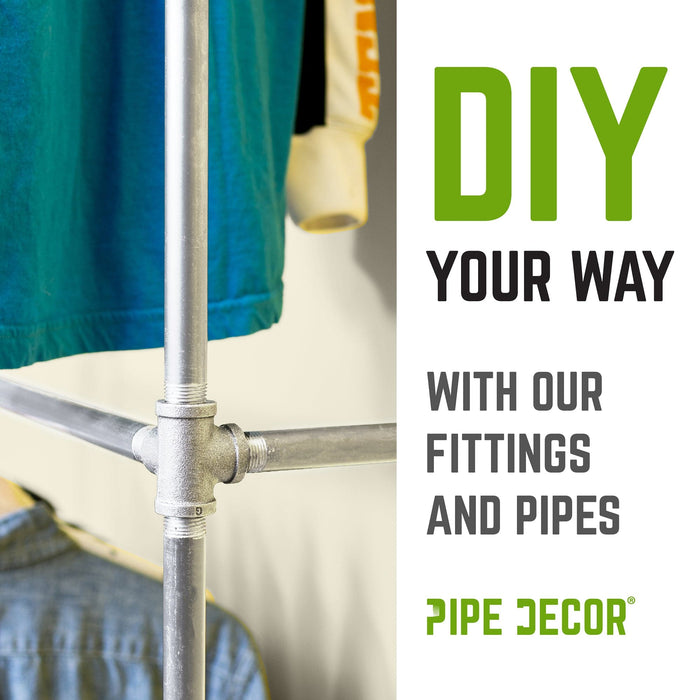 3/4 in. Galvanized 6-Way Fitting - Sweatfully