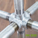 3/4 in. Galvanized 6-Way Fitting - Sweatfully