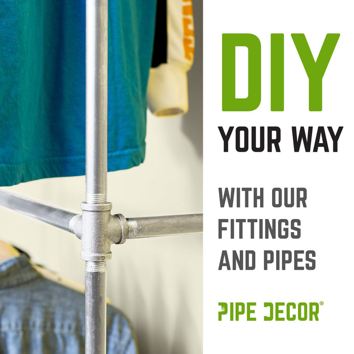 1/2 in. Galvanized 5-Way Fitting - Sweatfully