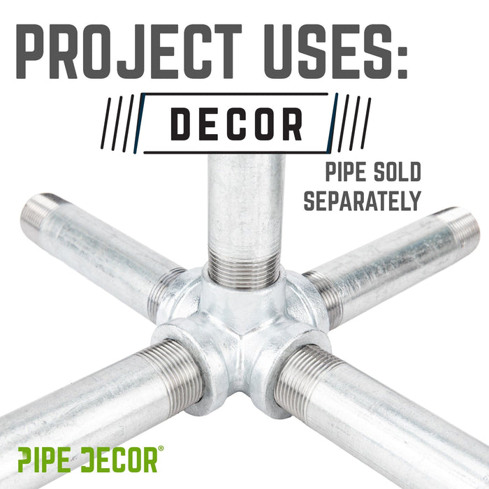 1/2 in. Galvanized 5-Way Fitting - Sweatfully