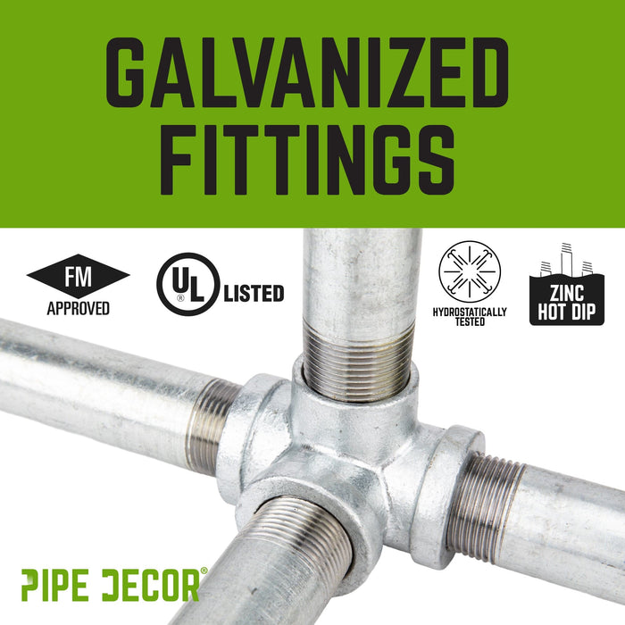 3/4 in. Galvanized 5-Way Fitting - Sweatfully