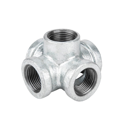 3/4 in. Galvanized 5-Way Fitting - Sweatfully