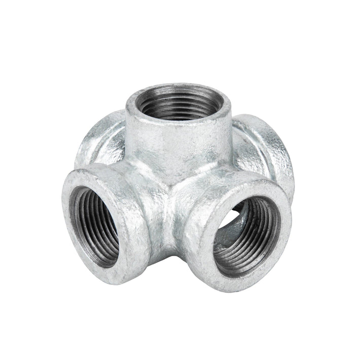 3/4 in. Galvanized 5-Way Fitting - Sweatfully