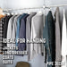 115 in. Galvanized Wall Mounted Clothing Rack, Triple - Sweatfully