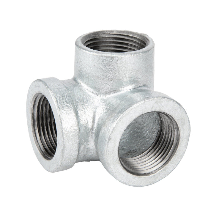 1 in. Galvanized Side Outlet Elbow - Sweatfully