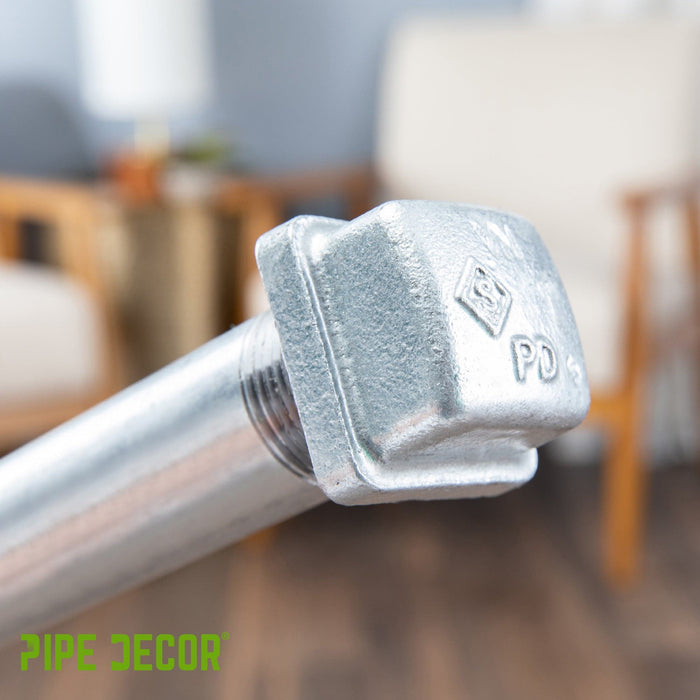 1/2 in. Galvanized Square Cap - Sweatfully