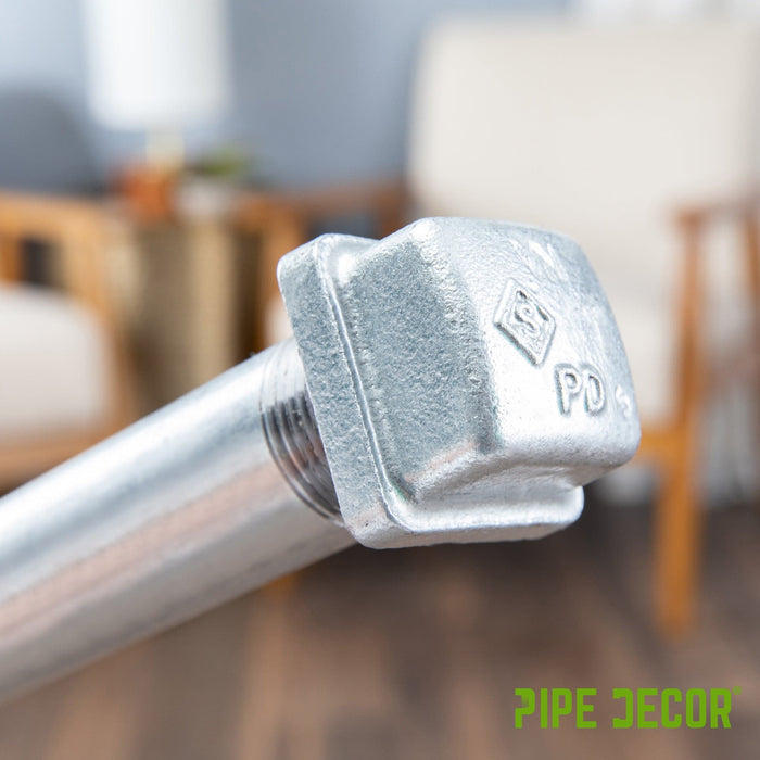 3/4 in. Galvanized Square Cap - Sweatfully