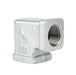 1/2 in. Galvanized Square 90 Degree Elbow - Sweatfully