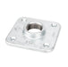 1 in. Galvanized Square Floor Flange - Sweatfully