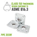 1/2 in. Galvanized Square Floor Flange - Sweatfully