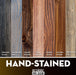 RESTORE Sunset Cedar 24 in. Shelves with Straight Brackets - Sweatfully