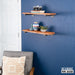 RESTORE Sunset Cedar 24 in. Shelves with Straight Brackets - Sweatfully