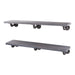RESTORE Riverstone Grey 36 in. Shelves with L-Shaped Brackets - Sweatfully