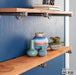 RESTORE Sunset Cedar 36 in. Shelves with Straight Brackets - Sweatfully