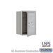 Salsbury 6 Door High Recessed Mounted 4C Horizontal Parcel Locker with 1 Parcel Locker in Aluminum with USPS Access - Front Loading - Sweatfully