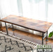 RESTORE Sunset Cedar Solid Live Edge Wood Accent Bench - Sweatfully