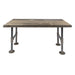 RESTORE Boulder Black Solid Wood Coffee Table - Sweatfully