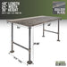 RESTORE Boulder Black Solid Wood Office Desk - Sweatfully