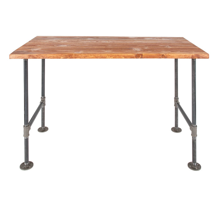 RESTORE Sunset Cedar Solid Wood Office Desk - Sweatfully