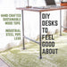 RESTORE Sunset Cedar Solid Wood Office Desk - Sweatfully