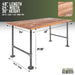 RESTORE Sunset Cedar Solid Wood Office Desk - Sweatfully