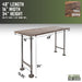 RESTORE Trail Brown Solid Live Edge Wood Console Table - Sweatfully