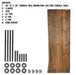 RESTORE Trail Brown Solid Live Edge Wood Console Table - Sweatfully
