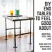 RESTORE Boulder Black Solid Wood End Table - Sweatfully