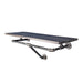 36 in. Wall Mounted Clothing Rack with Wood Shelf, Boulder Black - Sweatfully