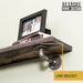 RESTORE Boulder Black 24 in. Shelves with L-Shaped Brackets - Sweatfully