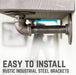 RESTORE Riverstone Grey 24 in. Shelves with L-Shaped Brackets - Sweatfully