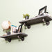 RESTORE Riverstone Grey 24 in. Shelves with L-Shaped Brackets - Sweatfully