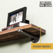 RESTORE Sunset Brown 24 in. Shelves with Straight Brackets - Sweatfully